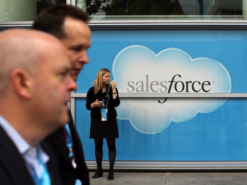 No. 8: Salesforce, pays on average a 37% premium to poach. Employees were earning on average $131,758 at their previous job and increased to $172,891.